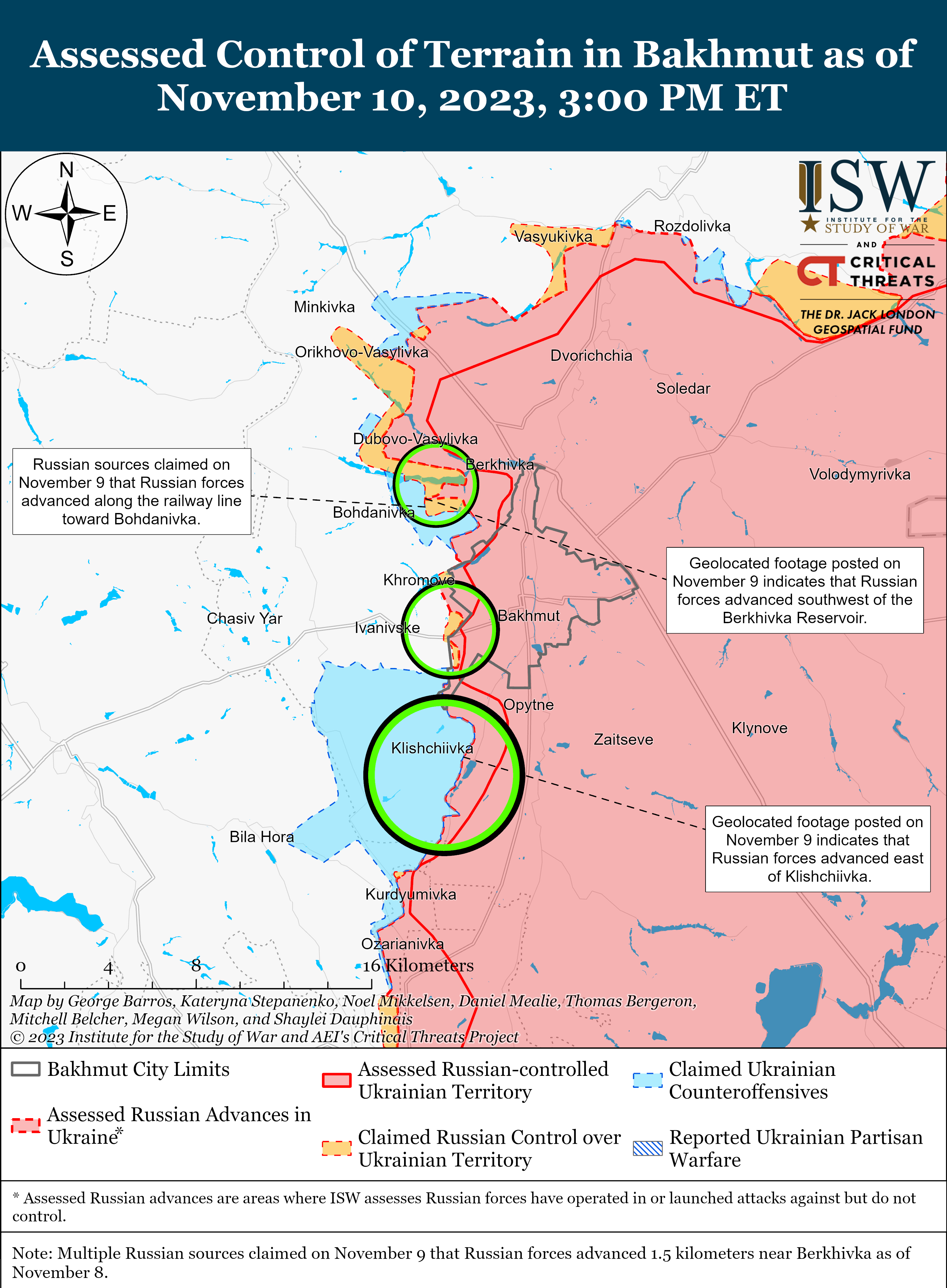ЗСУ контратакували і відбили позиції на Авдіївському напрямку: карти боїв ISW